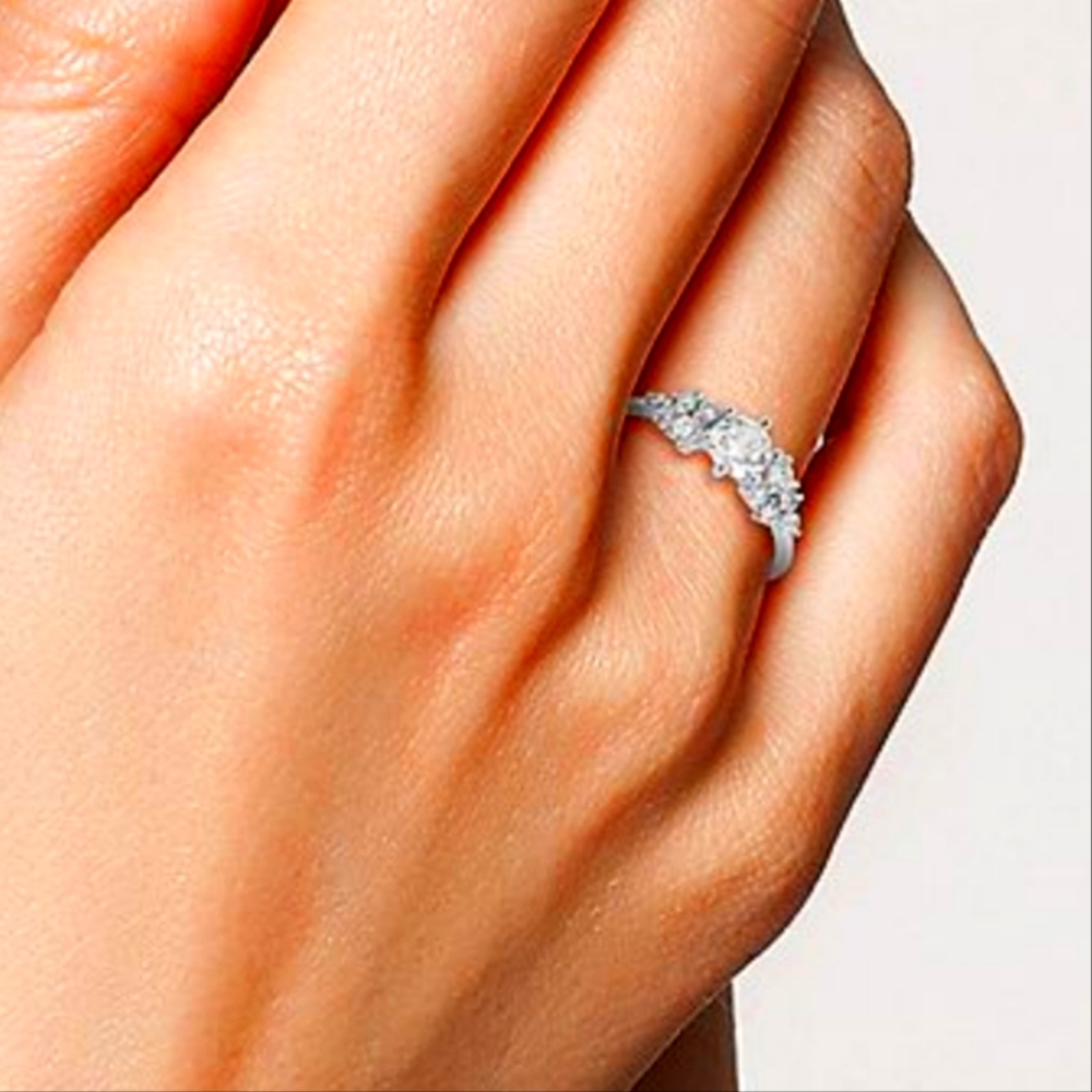 Primrose Cubric Zirconia Sterling Silver Ring